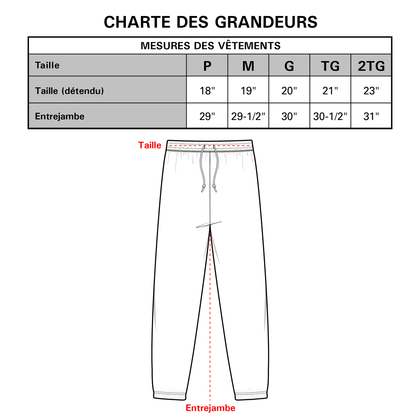 Pantalon long DRAGONS unisexe - sans poche