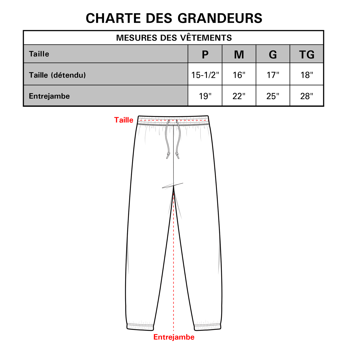 Pantalon long PROVENCHER unisexe - sans poche - JUNIOR