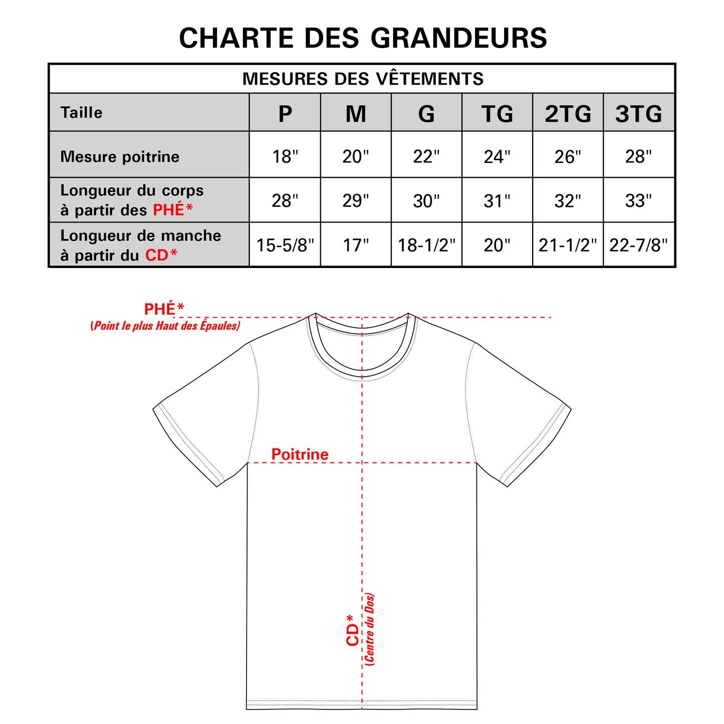 T-Shirt DRAGONS unisexe - GROS LOGO