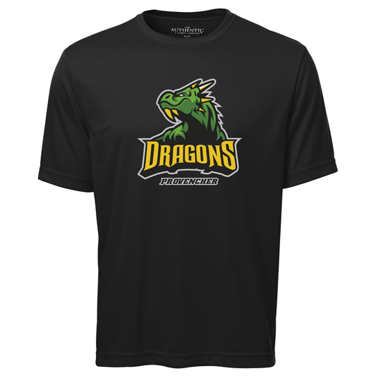 T-shirt Pro-Team DRAGONS 100% polyester - Unisexe - GROS LOGO