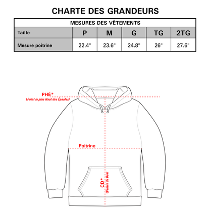 Kangourou PROVENCHER unisexe 100% polyester en molleton