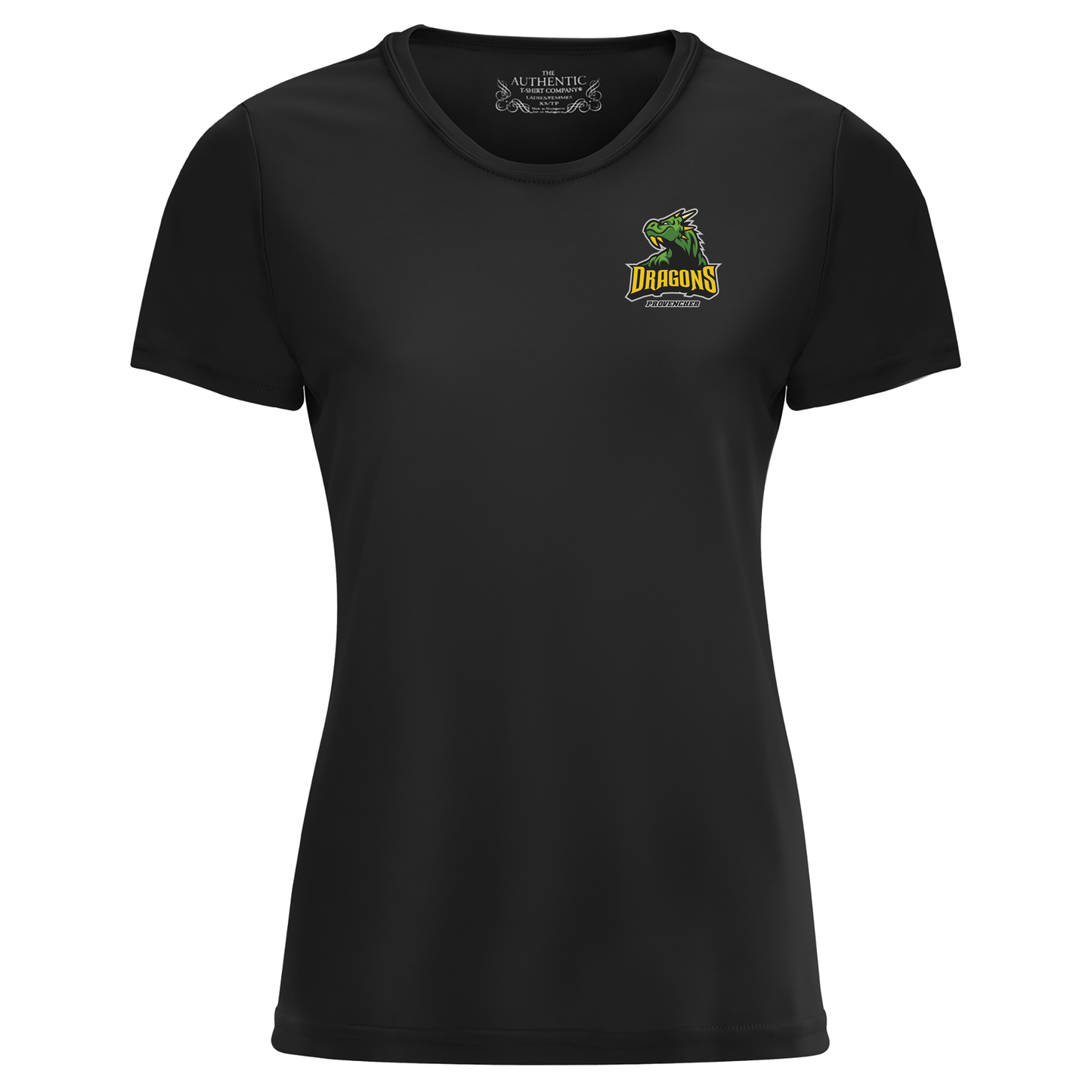 T-shirt Pro-Team DRAGONS 100% polyester - Femme - PETIT LOGO